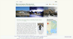 Desktop Screenshot of breckrec.wordpress.com