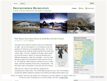 Tablet Screenshot of breckrec.wordpress.com