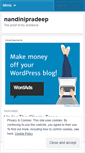 Mobile Screenshot of nandinipradeep.wordpress.com