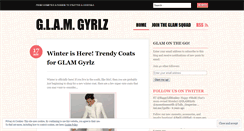 Desktop Screenshot of myglamsquad.wordpress.com