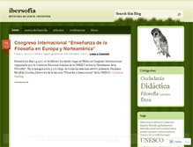 Tablet Screenshot of ibersofia.wordpress.com