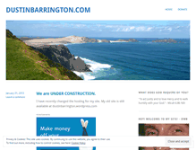 Tablet Screenshot of dustinbarrington.wordpress.com