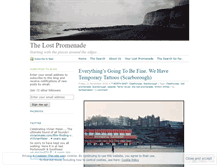 Tablet Screenshot of lostpromenade.wordpress.com