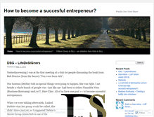 Tablet Screenshot of howtobecomeasuccesfulentrepeneur.wordpress.com