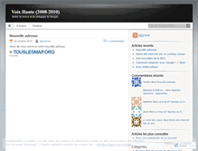 Tablet Screenshot of moulinsaparoles.wordpress.com