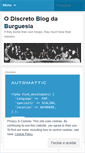 Mobile Screenshot of discretoblog.wordpress.com