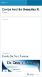 Mobile Screenshot of andresgr.wordpress.com