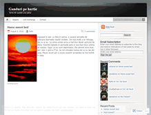 Tablet Screenshot of ganduripehartie.wordpress.com