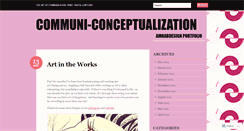 Desktop Screenshot of abcomm.wordpress.com