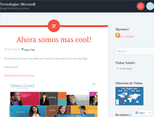 Tablet Screenshot of albertocarrion.wordpress.com