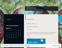 Tablet Screenshot of mindofandy.wordpress.com