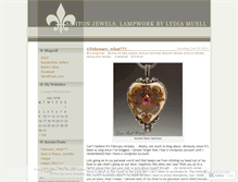 Tablet Screenshot of lydiamuell.wordpress.com