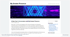 Desktop Screenshot of mygreaterpresence.wordpress.com