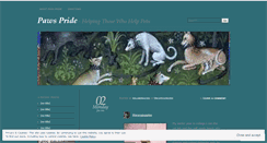 Desktop Screenshot of pawspride.wordpress.com
