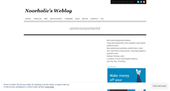 Desktop Screenshot of noorholic.wordpress.com
