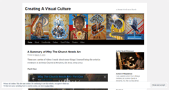 Desktop Screenshot of createvisualculture.wordpress.com