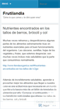 Mobile Screenshot of frutilandia.wordpress.com