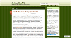 Desktop Screenshot of bettingtipsuk.wordpress.com