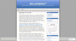 Desktop Screenshot of inclassmedia.wordpress.com