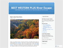 Tablet Screenshot of bwriverescape.wordpress.com