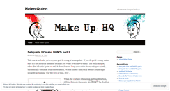 Desktop Screenshot of helenquinn.wordpress.com