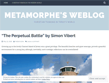 Tablet Screenshot of metamorphe.wordpress.com