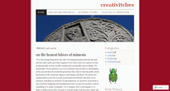 Desktop Screenshot of creativitches.wordpress.com