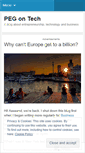 Mobile Screenshot of pegontech.wordpress.com