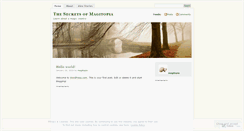 Desktop Screenshot of magitopia.wordpress.com