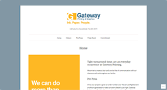 Desktop Screenshot of gatewayprints.wordpress.com