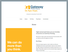 Tablet Screenshot of gatewayprints.wordpress.com