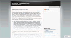 Desktop Screenshot of debunkingwlc.wordpress.com