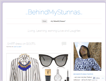 Tablet Screenshot of behindmystunnas.wordpress.com