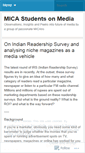 Mobile Screenshot of micamedia.wordpress.com