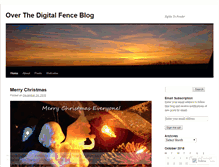 Tablet Screenshot of overthedigitalfence.wordpress.com
