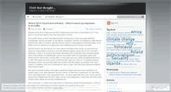Desktop Screenshot of ianhodgson.wordpress.com