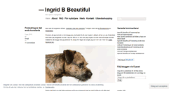 Desktop Screenshot of ingridbbeautiful.wordpress.com