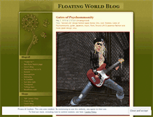 Tablet Screenshot of floatingworldsl.wordpress.com