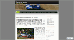 Desktop Screenshot of demarrermotor.wordpress.com