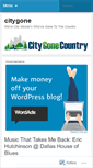 Mobile Screenshot of citygone.wordpress.com