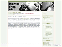 Tablet Screenshot of filmotecaba.wordpress.com