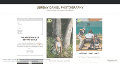 Desktop Screenshot of jeremydanielphotography.wordpress.com