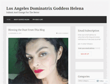 Tablet Screenshot of goddesshelena.wordpress.com