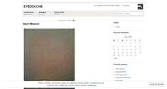 Desktop Screenshot of eyedouche.wordpress.com