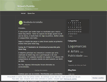 Tablet Screenshot of portblogfolio.wordpress.com