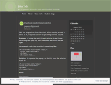 Tablet Screenshot of pricetalk.wordpress.com