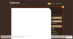 Desktop Screenshot of ecigsmoke.wordpress.com