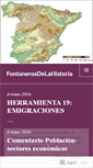 Mobile Screenshot of fontanerosdelahistoria.wordpress.com