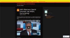 Desktop Screenshot of americanhysteria.wordpress.com