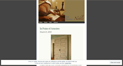 Desktop Screenshot of modernnoble.wordpress.com